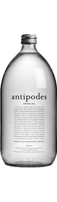 Antipodes Sparkling Mineral Water - 1000ml
