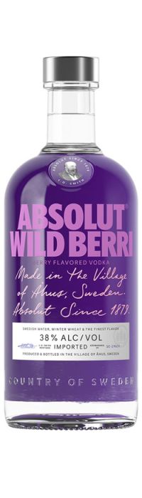 Absolut Wild Berri Vodka 700ml