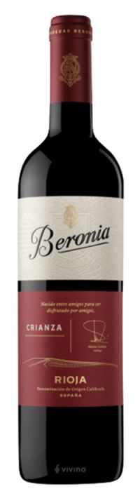 Bodegas Beronia Rioja Crianza 2018