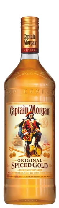 Captain Morgan Spiced Gold Rum 1L