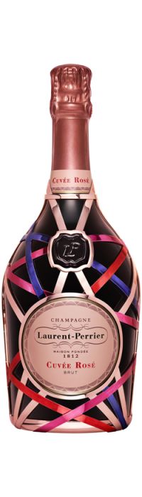 Champagne Laurent Perrier Cuvee Rose Ribbon Jacket
