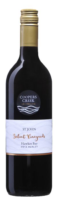 Coopers Creek SV St John Merlot 2013