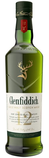 Glenfiddich 12YO Single Malt Whisky 700ml