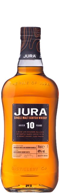 JURA 10 Year Old Single Malt 700ml