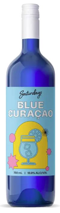 Saturdays Blue Curacao 750ml