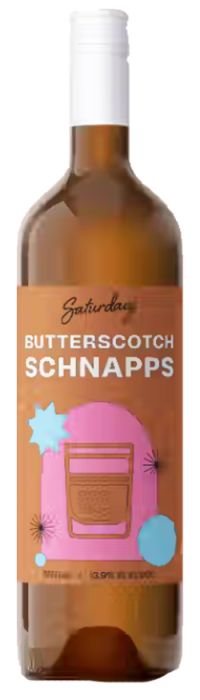 Saturdays Butterscotch Schnapps 750ml