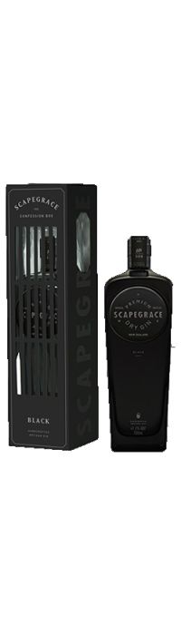 Scapegrace Black Gin 700ml Confessional Box