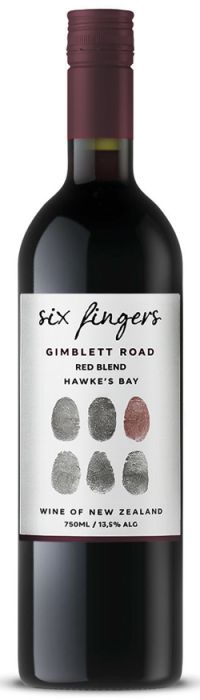Six Fingers Gimblett Road Merlot Cabernet Malbec