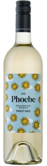 Squawking Magpie Phoebe Pinot Gris 2025