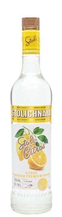 Stolichnaya Citrus Vodka 700ml