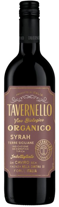 Tavernello Organico Syrah Sicilia 2022
