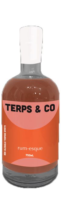 Terps & Co Rum-esque Non-Alcoholic Terpene Spirit 750ml