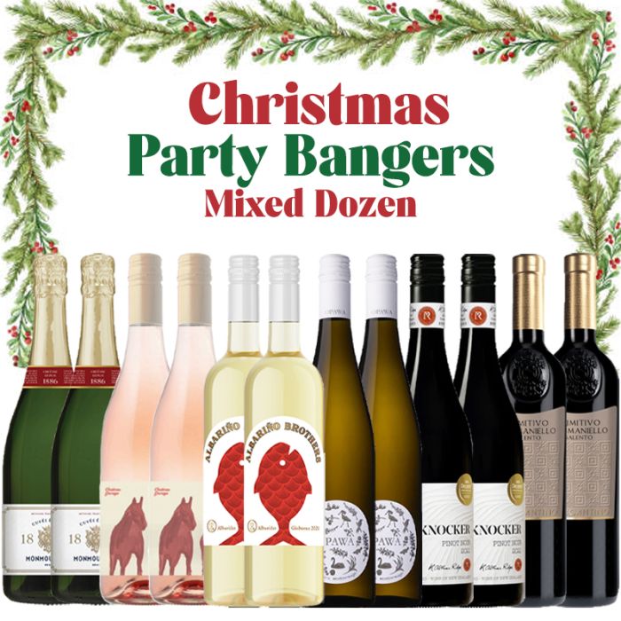 Christmas Party Bangers Mixed Dozen