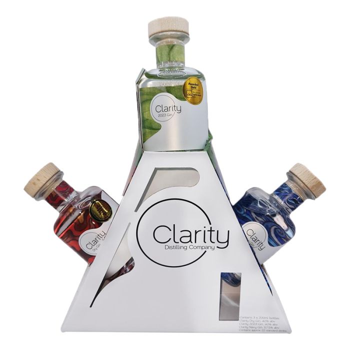 Clarity Gin Gift Box 3x200ml