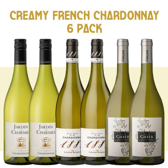 Creamy French Chardonnay Six Pack