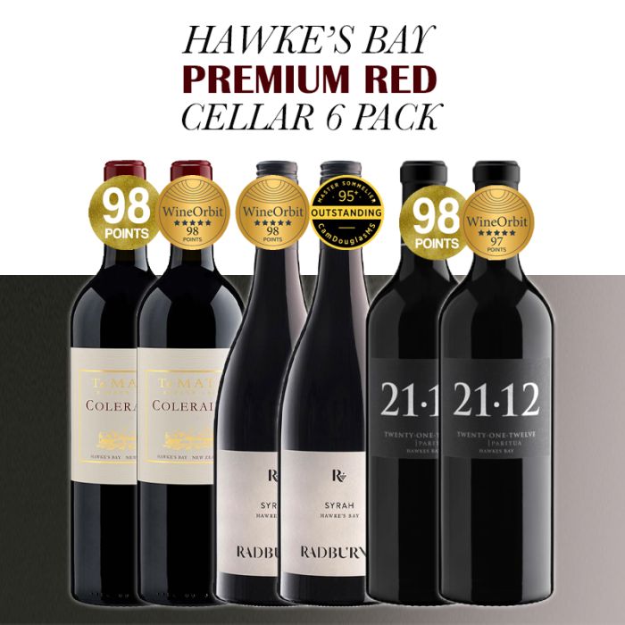 Hawkes Bay Premium Red Cellar 6 Pack