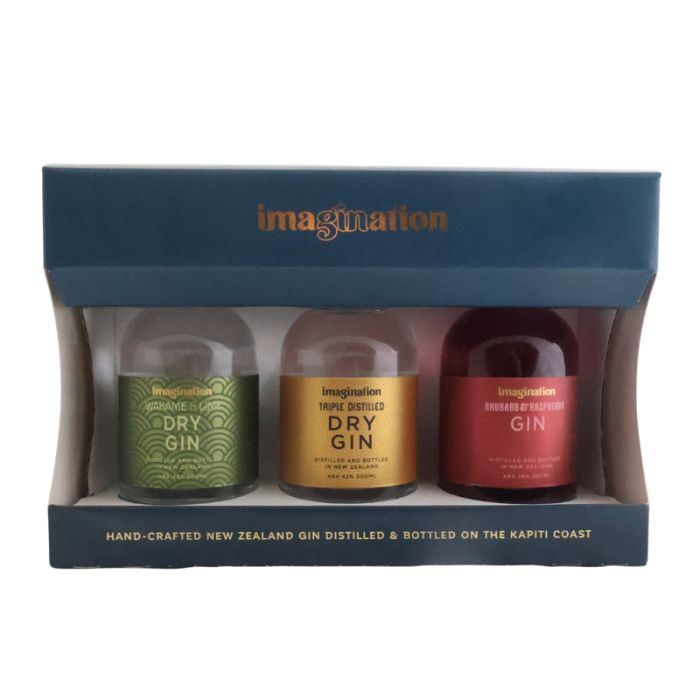 Imagination Gin Tasting Pack of 3x200ml