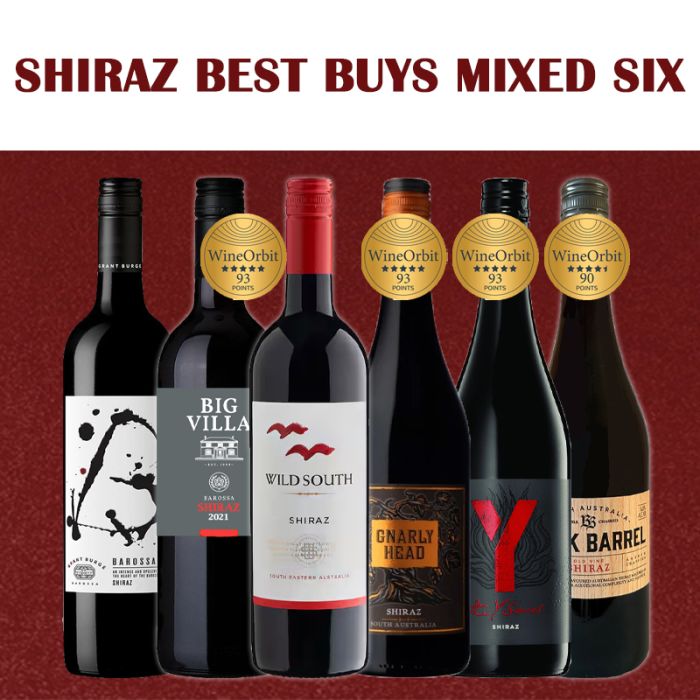 Shiraz Best Buys Mixed Six