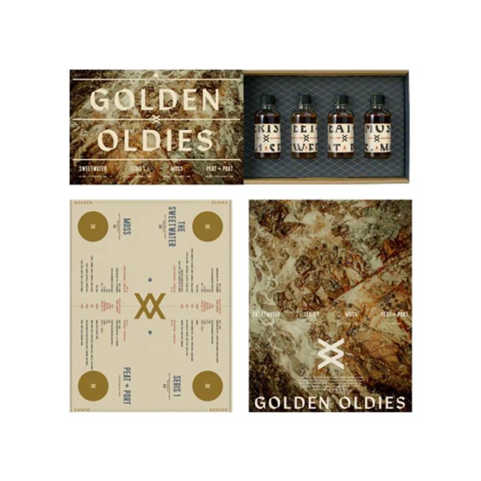 Waiheke Whiskey Golden Oldies Gift Pack 4x50ml