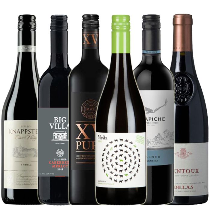 Warming Winter Reds Mixed Six