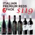 Premium Italian Reds Six Pack