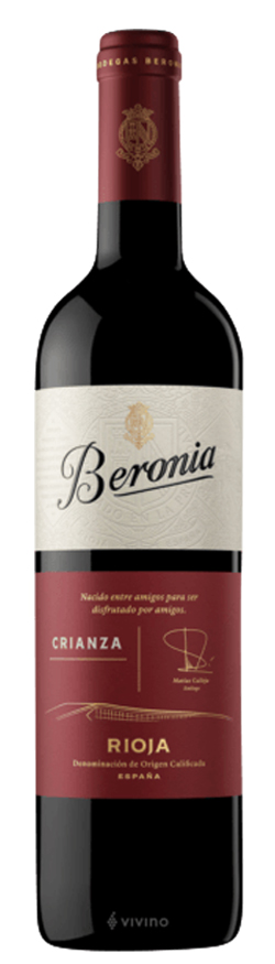 Bodegas Beronia Rioja Crianza 2018 - Spain