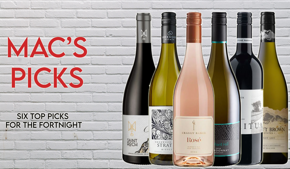 Mac's top 6 wine picks for 1 July 2023