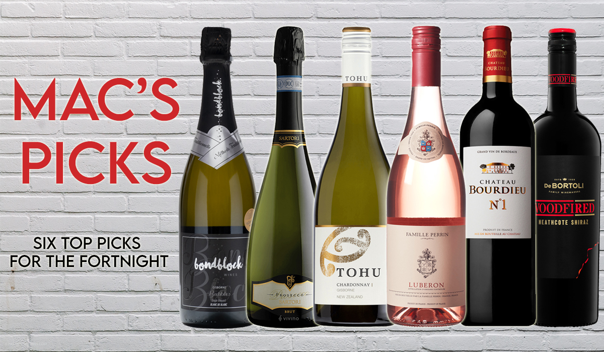 Mac's Picks 16 October 2021 Mac's top 6 wine picks on 16 October 2021
