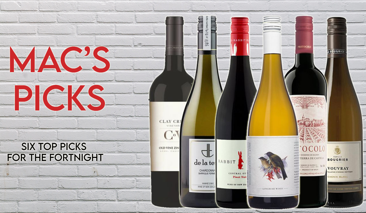 Mac's top 6 wine picks for 17 June 2023