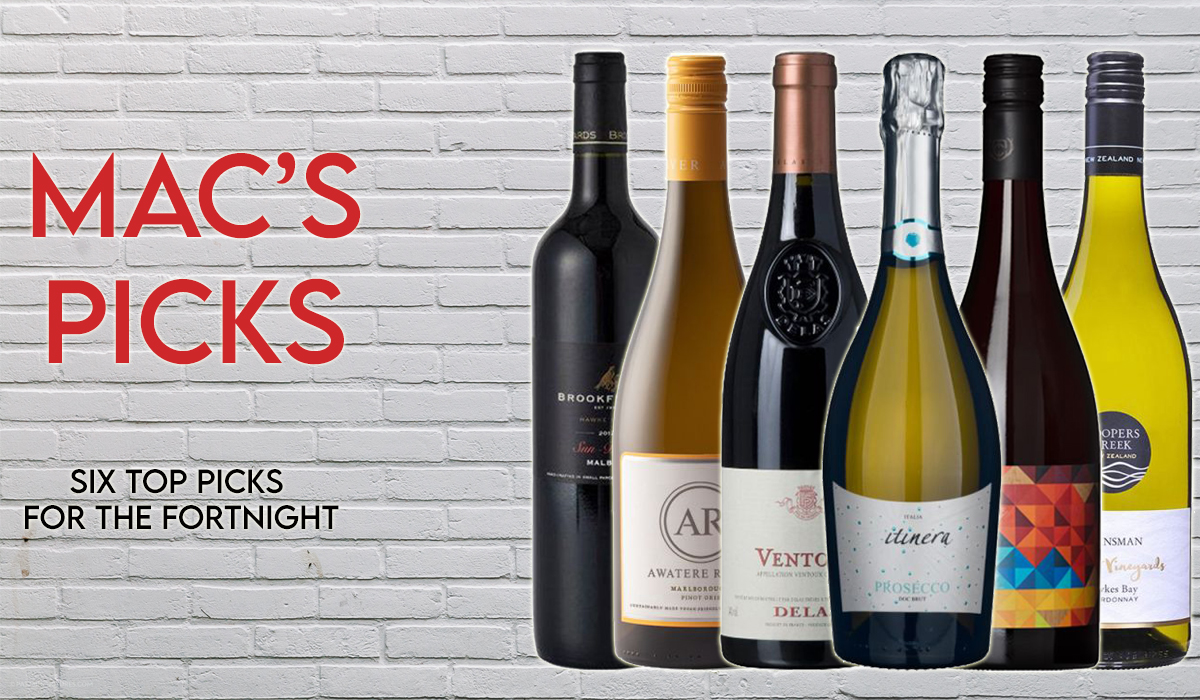 Mac's top 6 wine picks for 20 May 2023