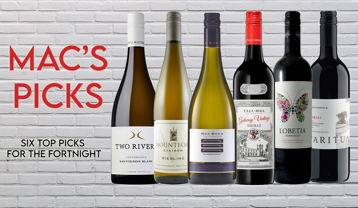 Mac's Picks - 22 Jan 2022 Mac's top 6 wine picks for 22 Jan 2022