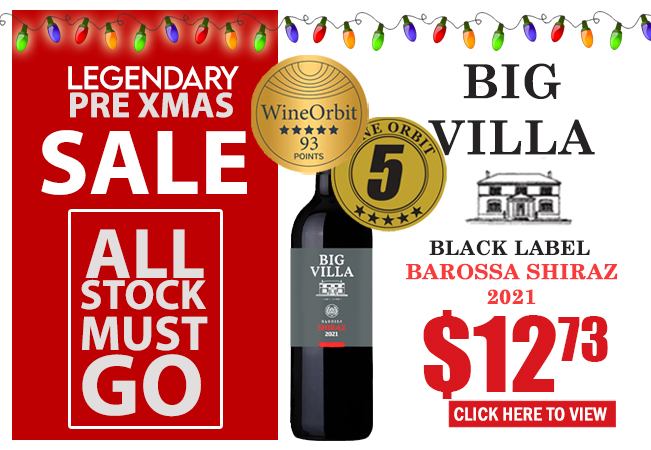 Big Villa Black Label Shiraz 2021
