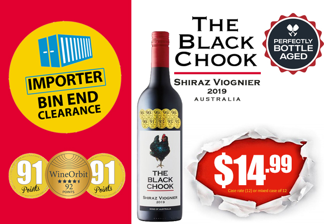 Black Chook Shiraz Viognier 2019