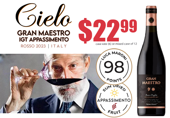 Cielo Gran Maestro Puglia IGT Appassimento Rosso 2023
