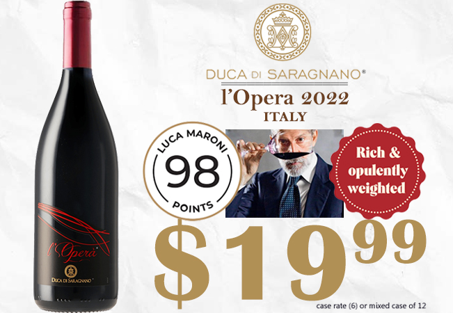 Duca di Saragnano L'Opera Rosso 2022