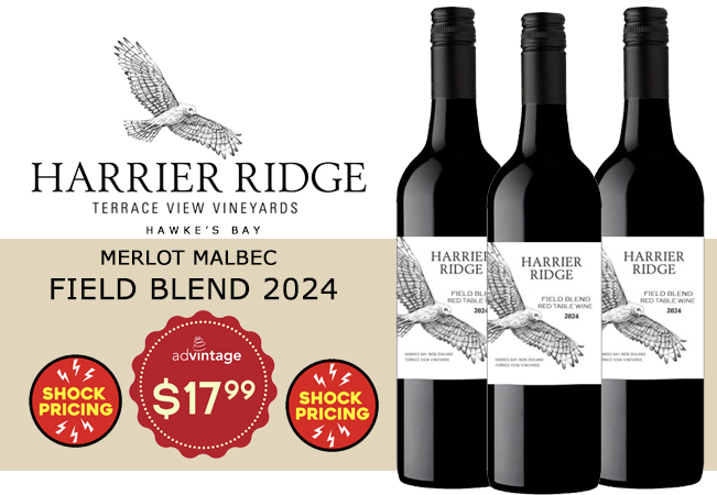 Harrier Ridge Merlot Malbec Field Blend 2024