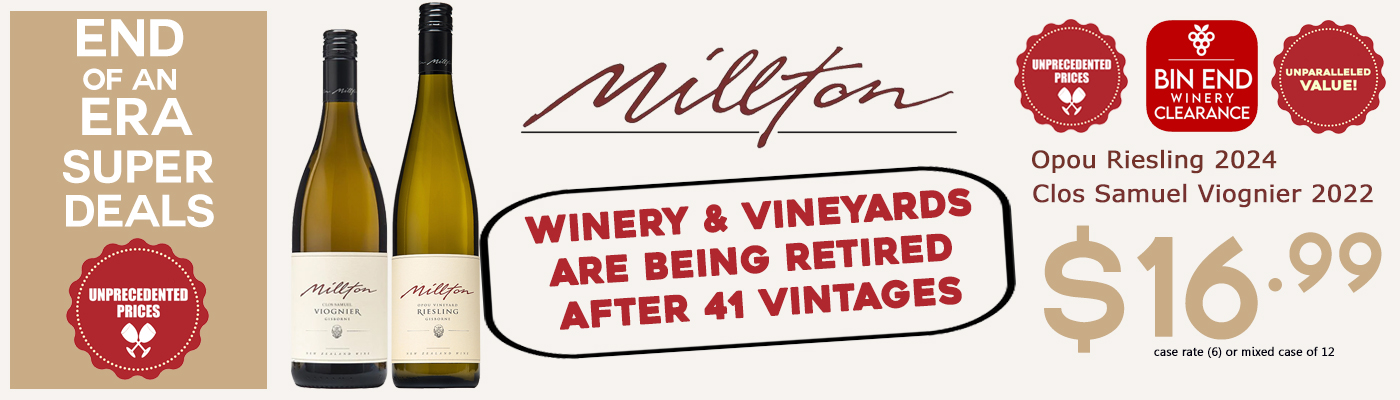 Millton Winery Retiring
