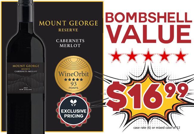  Mount George Reserve Cabernets Merlot 2023