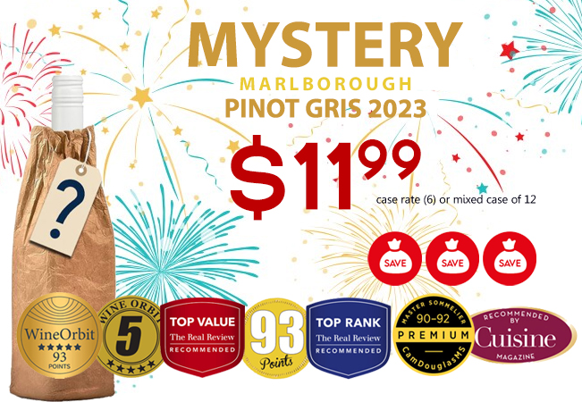 Mystery Marlborough Pinot Gris 2023