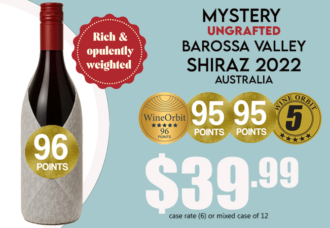 Mystery Ungrafted Barossa Shiraz 2022