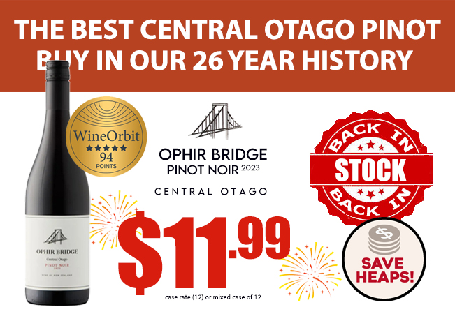 Ophir Bridge Central Otago Pinot Noir 2023