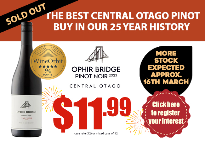 Ophir Bridge Central Otago Pinot Noir 2023