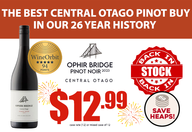 Ophir Bridge Central Otago Pinot Noir 2023