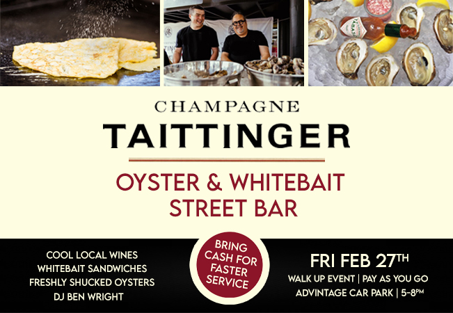 Taittinger Oyster & Whitebait Street Bar