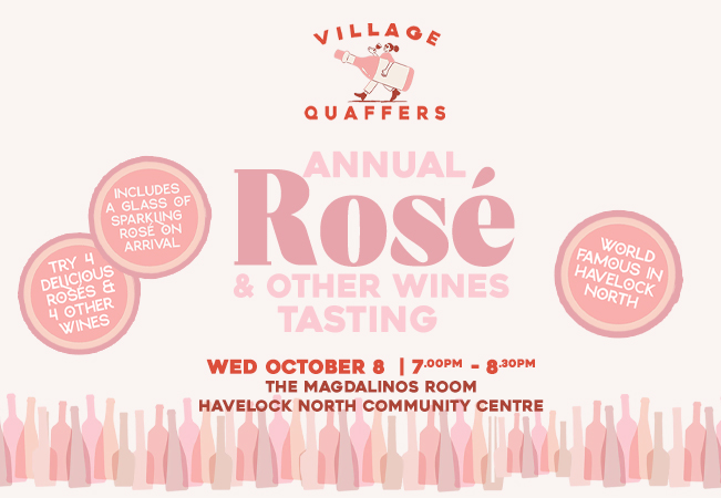 Village Quaffers Rosé Tasting